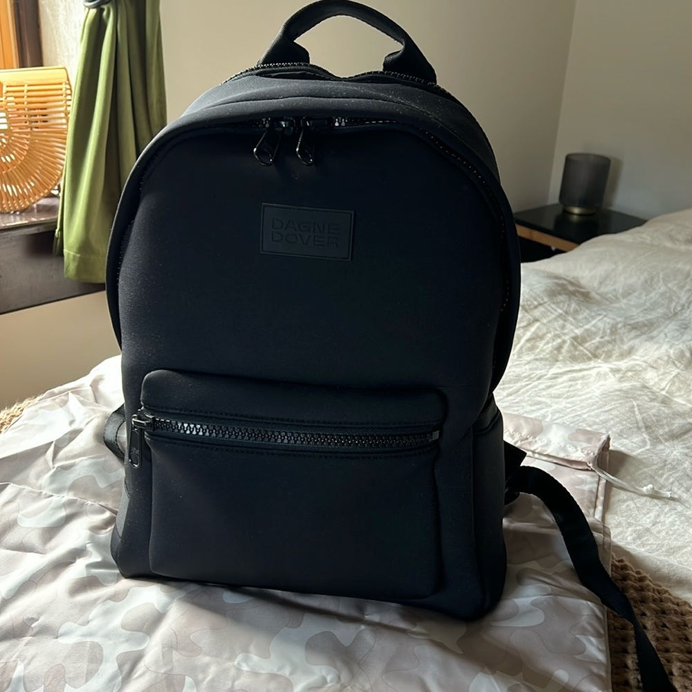 Dagne Dover Large Dakota Neoprene Backpack - Onyx